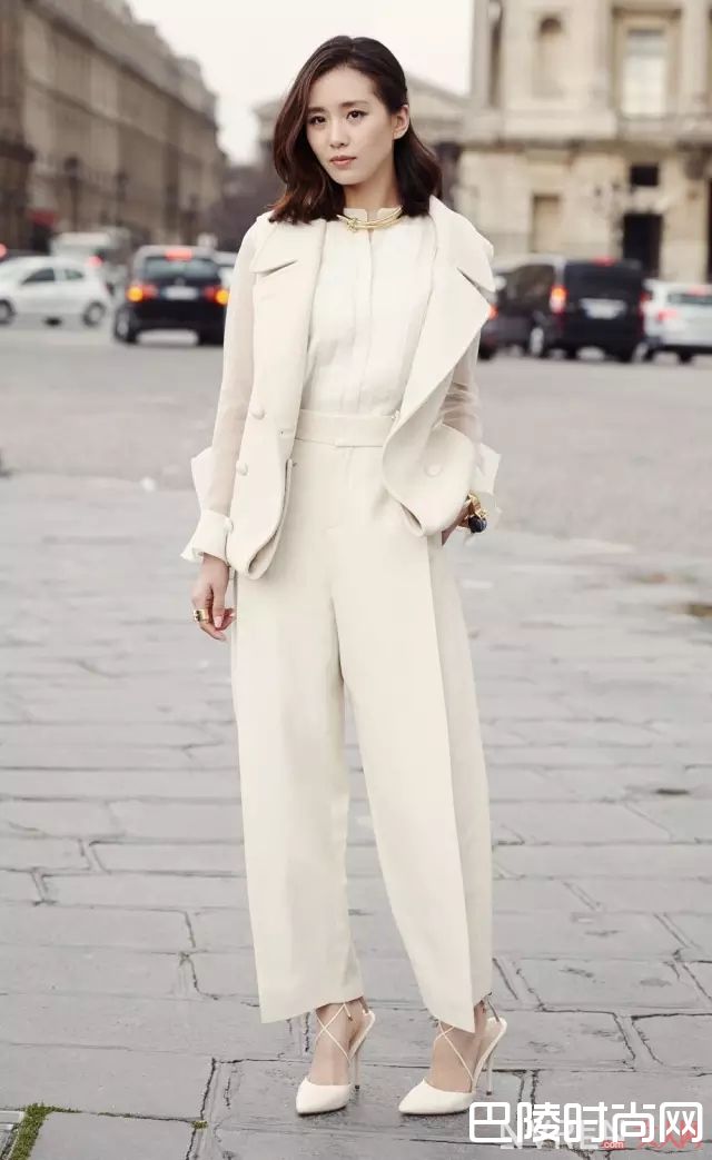 全身同色 \ 同元素_在对的地方下功夫,亚洲脸照样很时髦