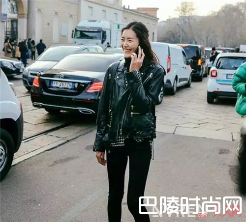 机车皮衣怎么穿_和《朗读者》一样好看的 还有董卿的那件外套!