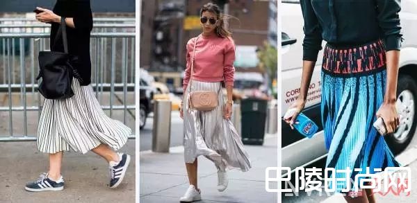 风琴裙/百褶裙_半身裙才是直男杀，6款小裙子教你穿出女人味