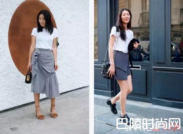 不对称裙_半身裙才是直男杀，6款小裙子教你穿出女人味