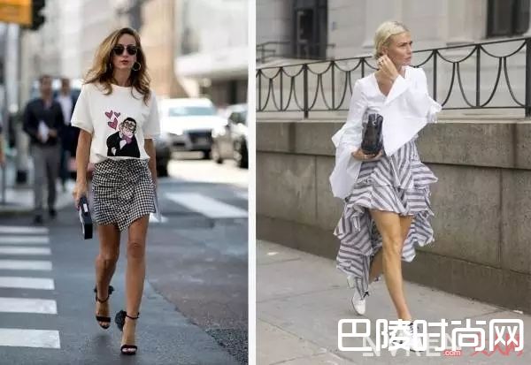 荷叶边裙_半身裙才是直男杀，6款小裙子教你穿出女人味