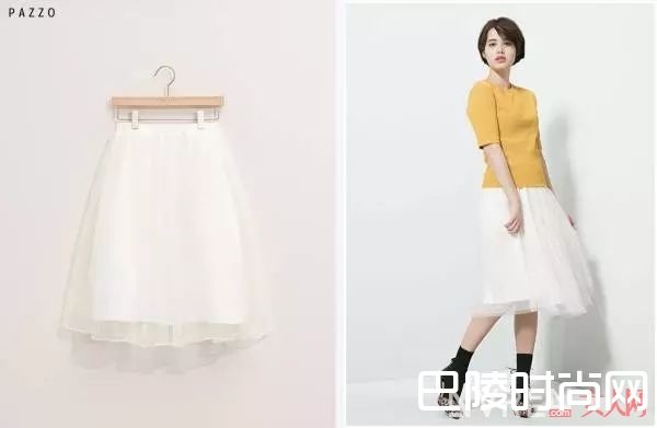 透视纱裙_半身裙才是直男杀，6款小裙子教你穿出女人味