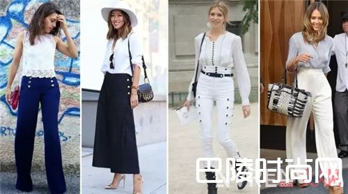 高腰水手裤怎么穿_春末夏初 是时候穿上高腰款单品显美腿了