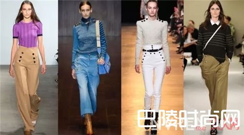 高腰水手裤怎么穿_春末夏初 是时候穿上高腰款单品显美腿了