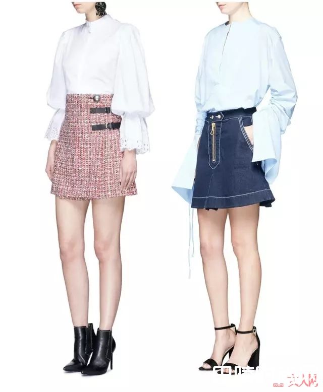 半裙配衬衫_半身裙的上面穿什么，照搬就能穿出高分