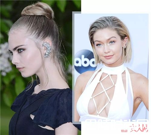 夸张耳夹怎么戴_时髦又瘦脸 今年最火的3款耳环正在向你招手