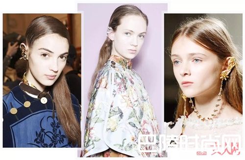 夸张耳夹怎么戴_时髦又瘦脸 今年最火的3款耳环正在向你招手