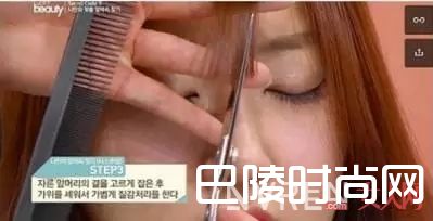 M型刘海怎么剪_别再整空气刘海了，教你剪出更自然的M型刘海