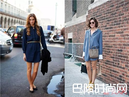 长款衬衫裙搭配_“空手”出门才叫时尚 这些简单搭配你懂吗？