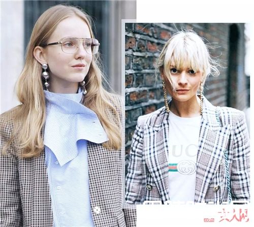 球形耳坠怎么戴_时髦又瘦脸 今年最火的3款耳环正在向你招手