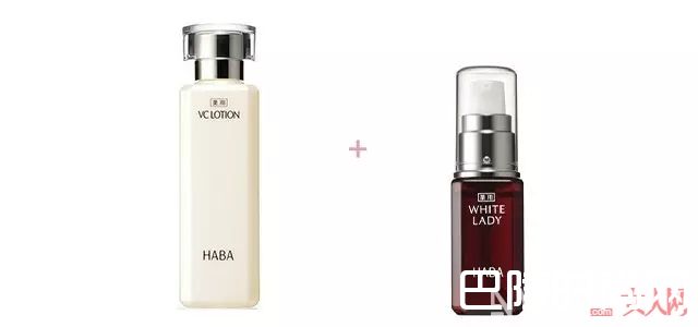 HABA  VC水+雪白佳丽美容液_日本这些好评100%的最佳黄金护肤搭配，你用过几对？