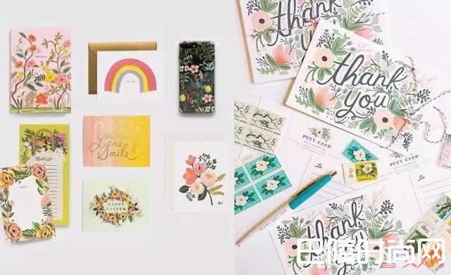 Rifle Paper Co.文具_武装到台面上，让你们的文具也要兼具时髦和颜值