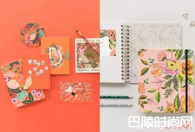 Rifle Paper Co.文具_武装到台面上,让你们的文具也要兼具时髦和颜值