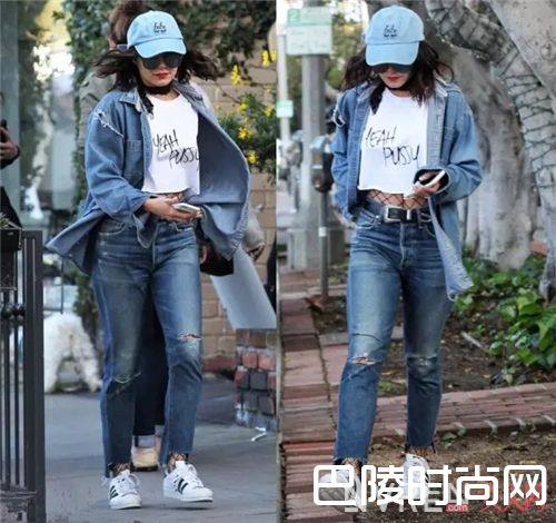 要穿就穿全套_经典牛仔穿出新花样 看看她们都是怎么做的