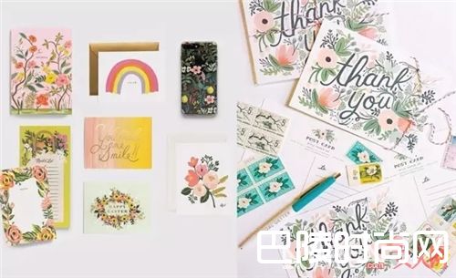 Rifle Paper Co.产品推荐_这些高颜值的文具品牌 个个都时髦上天