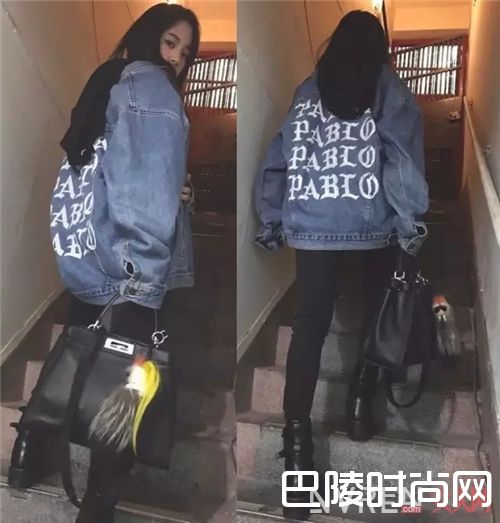 Oversized牛仔外套是王道_经典牛仔穿出新花样 看看她们都是怎么做的