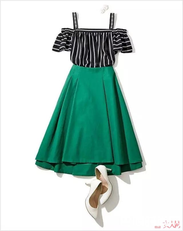 流行鲜艳的条纹_看这些模特明星，一秒Get今年岛国四大流行热点！