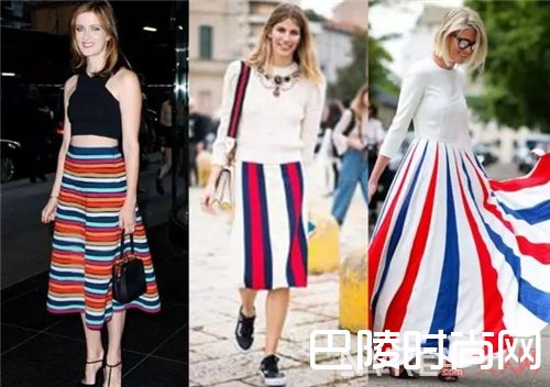 条纹裙如何搭配_时髦得好文艺 这些经典款裙子就该这样搭!