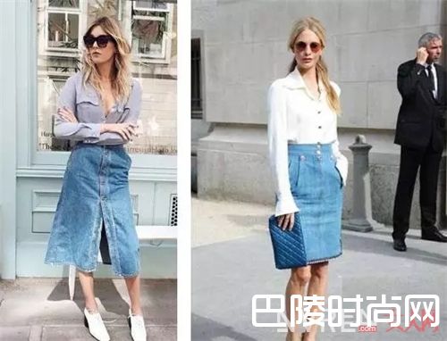牛仔裙如何搭配_时髦得好文艺 这些经典款裙子就该这样搭！
