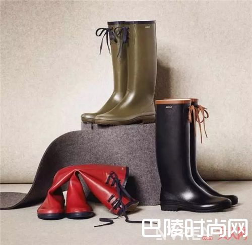 Aigle手工雨靴介绍_就算大雨让这座城市颠倒 我也要照样时髦