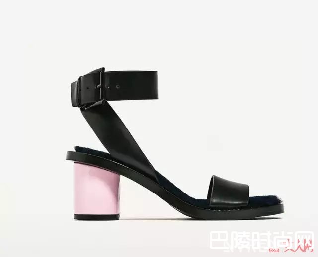 一字扣粗跟鞋推荐_这20双适合上班穿的高跟鞋，时髦又不累脚！