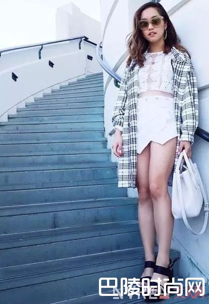 短裙显腿长_学会这6招，身高155也能穿出大长腿