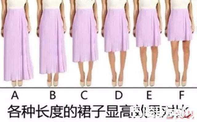 短裙显腿长_学会这6招，身高155也能穿出大长腿
