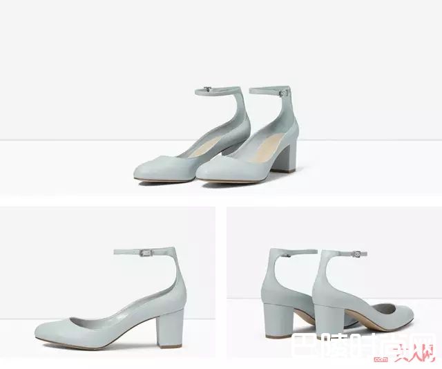 一字扣粗跟鞋推荐_这20双适合上班穿的高跟鞋，时髦又不累脚！