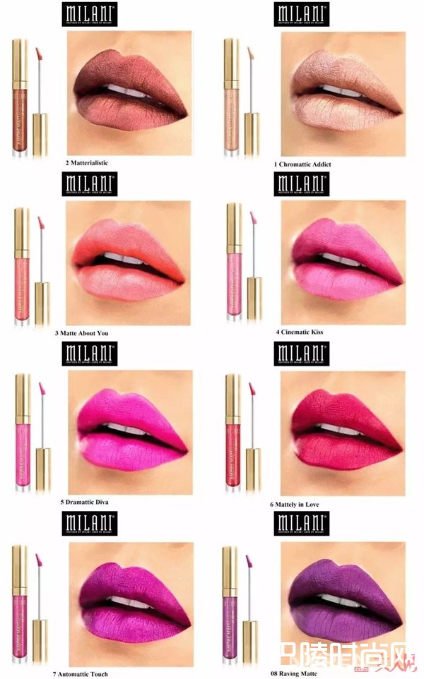 Milani哑光金属唇釉_爆款不稀奇，唇釉控们真正需要败的品牌在这里！