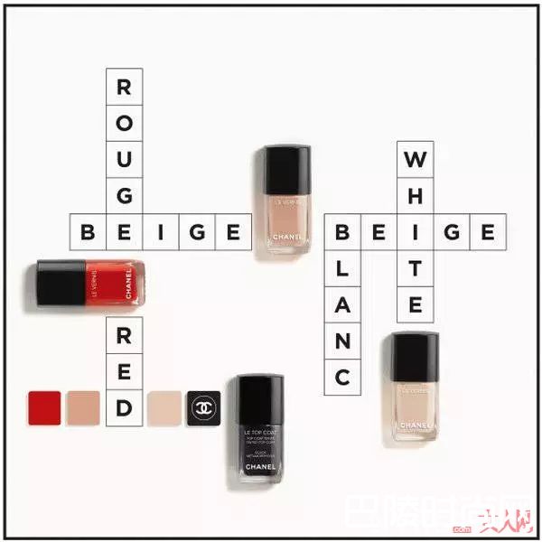 Chanel  2017“COCO CODE”系列_2017春季流行指甲油，指甲也要换春妆！