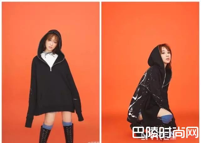 连帽衫配长靴_要舒适也要时尚?这个春天穿连帽衫就对了!