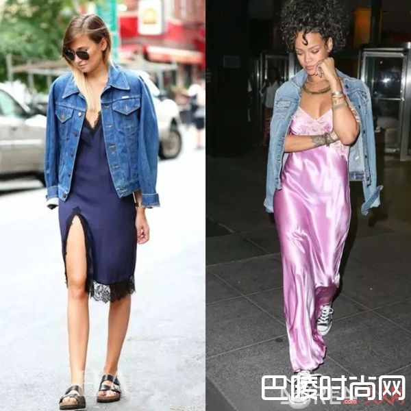 休闲风吊带裙推荐_没条吊带裙怎么过夏天,slip dress在各种场合都百搭