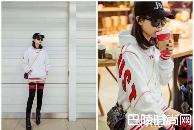 连帽衫配棒球帽_要舒适也要时尚？这个春天穿连帽衫就对了！