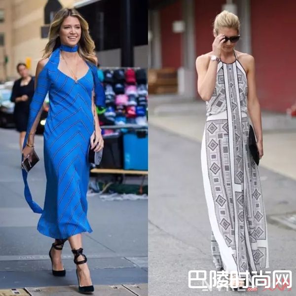 度假风吊带裙推荐_没条吊带裙怎么过夏天，slip dress在各种场合都百搭