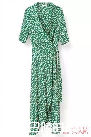 GANNI裹身裙推荐_什么是wrap dress?裹身连衣裙？！它能让你高级性感起来！