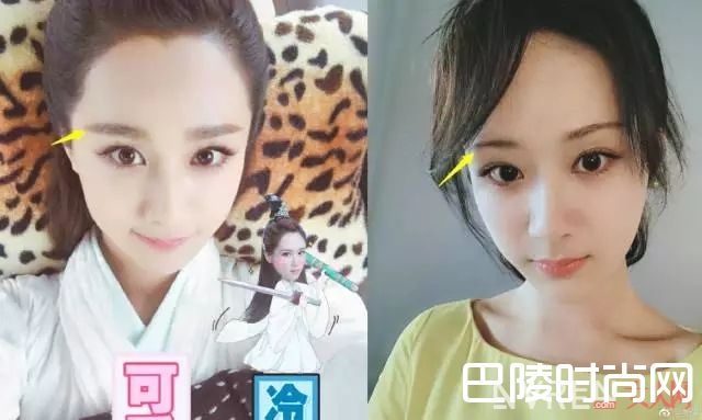 粗直眉和细弯眉_跟着明星妆容变化，抓住5大美妆新趋势！