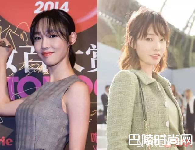 韩式刘海和法式刘海_跟着明星妆容变化,抓住5大美妆新趋势!