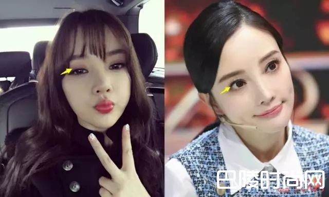 欧式大平行和纤细小内双_跟着明星妆容变化，抓住5大美妆新趋势！