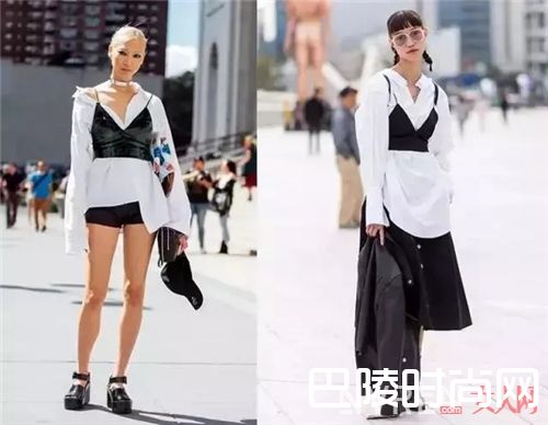 Bra Top如何搭配_她们都开始内衣外穿露bra了！你敢大胆尝试吗？