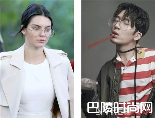 金属框眼镜_脸大怎么办?这4款眼镜让你时尚又显脸小!