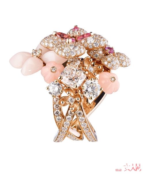 ​HORTENSIA绣球花高级珠宝系列戒指简介_最适合春天的珠宝有哪些？春天到来选一款适合自己的珠宝吧