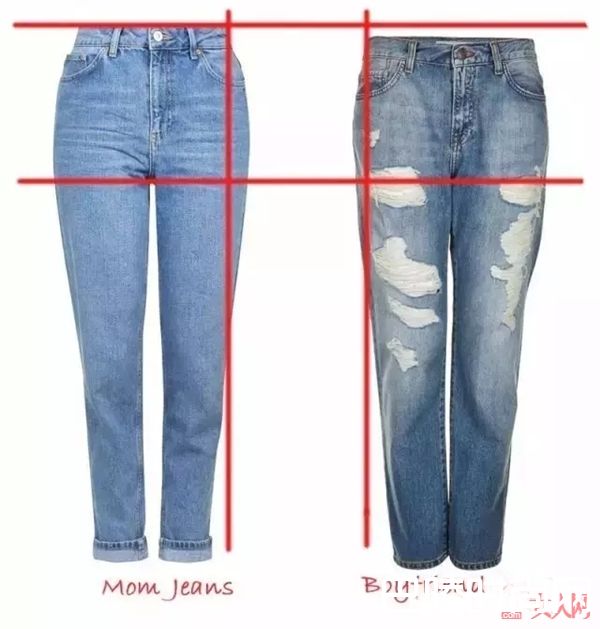 Boyfriend jeans男友裤怎么搭配_腿粗妹子的福音 今年流行的牛仔裤完美遮挡你的小粗腿