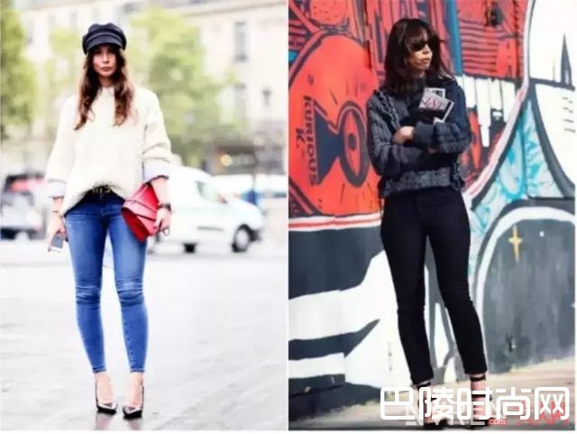 胯宽如何选牛仔裤_10个显瘦穿搭术，胯宽姑娘也能穿出纤细身材！