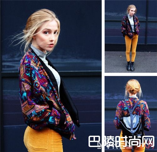 印花外套怎么搭配时髦到爆_2017年春夏流行开满花的衣服，怎么穿搭美爆了？