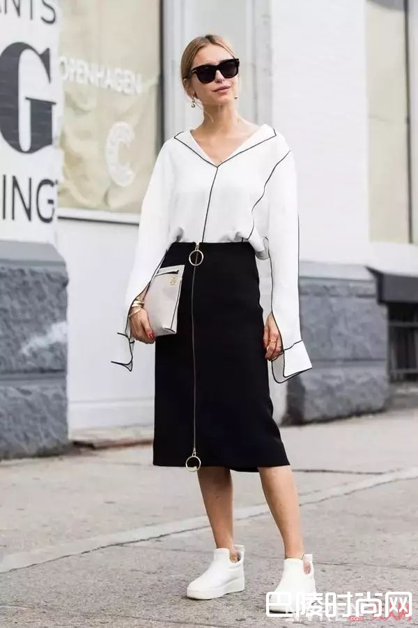 开衩袖上衣如何搭配_谁说要露才撩人，开衩”才是秀性感的最高境界！