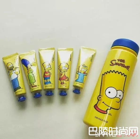 The face shop辛普森合作版化妆品_彩妆也要萌萌哒 最近新出的跨界抢钱天团有哪些？