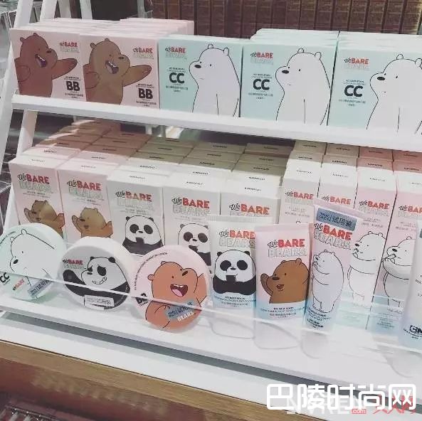 咱们裸熊限量化妆品_彩妆也要萌萌哒 最近新出的跨界抢钱天团有哪些?