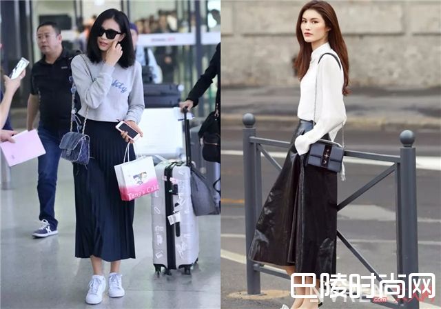 春夏流行的半裙阔腿裤_春夏交替穿什么？最全的流行单品整理在这里了！