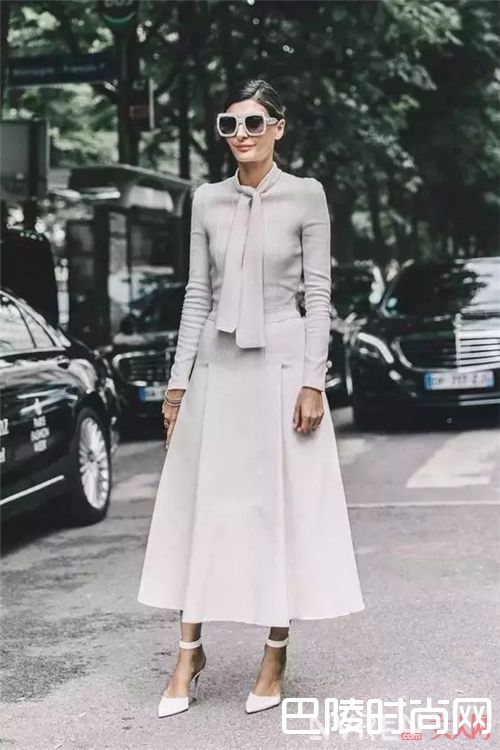 搭配修身上衣_伞裙怎样搭配上衣最显瘦？看完这个你就懂了