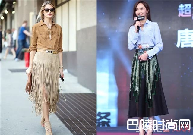 衬衫半裙怎么搭_春夏交替穿什么?最全的流行单品整理在这里了!